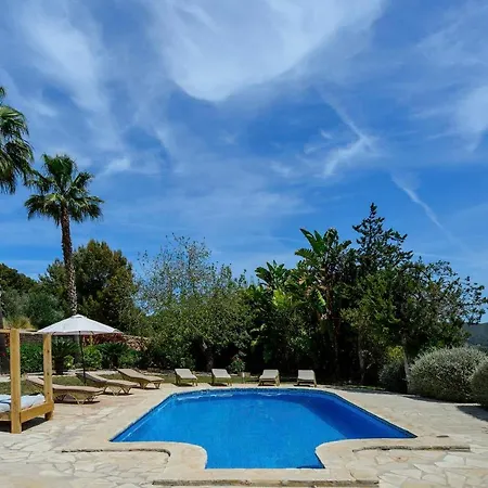 Can Sonrisa - Peaceful And Private With Sea-view And Sport Courts * Santa Eulária des Riu
